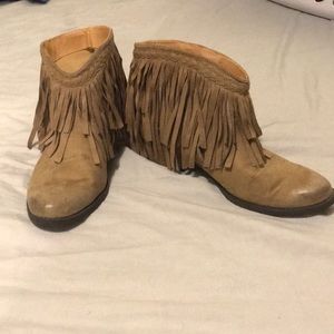 Qupid Fringe Booties